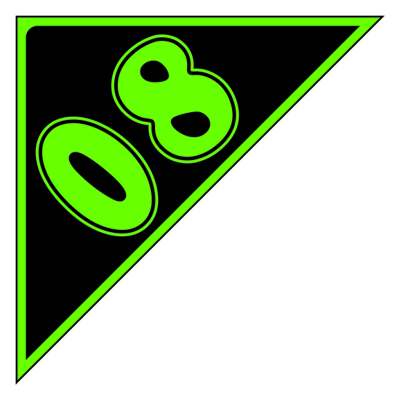 Window Sticker - Auto Angles - Green & Black - 2008 - Qty. 12