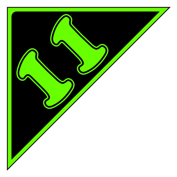 Window Sticker - Auto Angles - Green & Black - 2011 - Qty. 12
