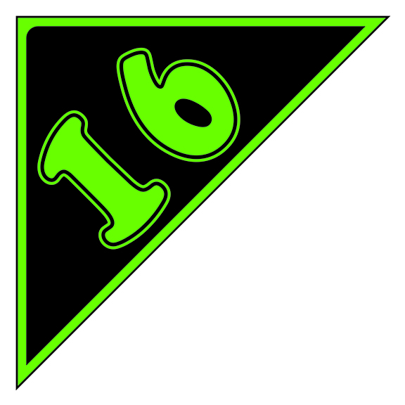 Window Sticker - Auto Angles - Green & Black - 2016 - Qty. 12